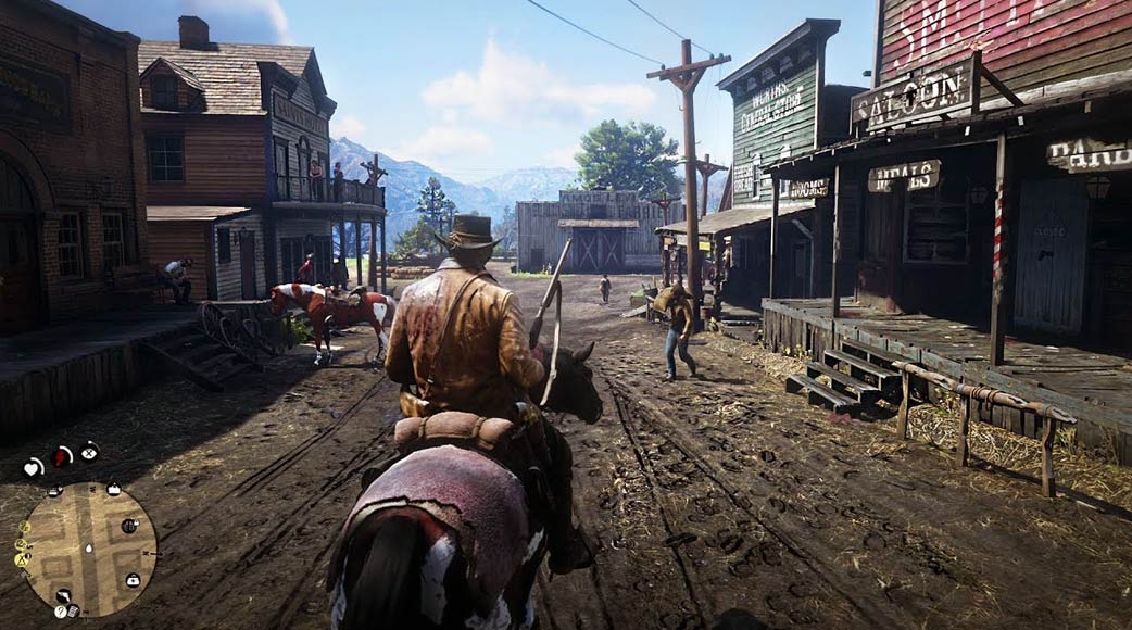 Red Dead Redemption 2 TOWN 